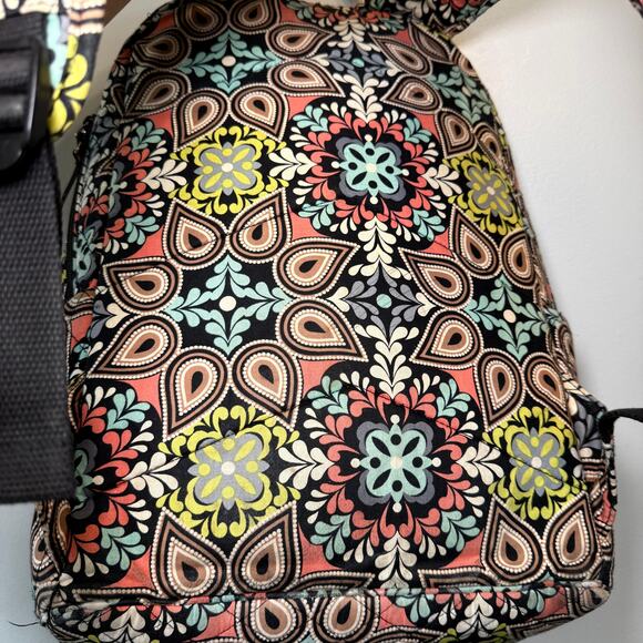 Vera Bradley Sierra Floral Print Campus Backpack Laptop Case - Picture 10 of 10